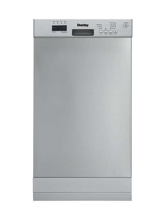 DANBY DDW18D1ESS Danby 18"" Electronic Dish Washer Stainless Steel
