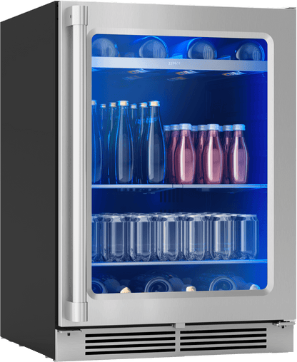 ZEPHYR PRPB24C01BG Zephyr 24"" Pro Single Zone Beverage Cooler