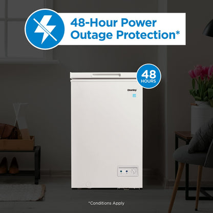 DANBY DCF035A5WDB Danby 3.5 CU.FT Chest Freezer In White