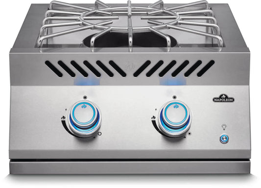 NAPOLEON BBQ BIB18PBNSS Built-in 700 Series Power Burner With Stainless Steel Cover , STAIN...