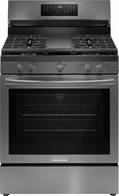 FRIGIDAIRE GCRG3060BD Frigidaire Gallery 30"" Rear Control Gas Range With Total Convection
