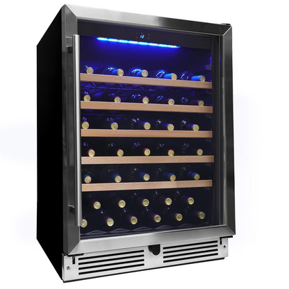 DANBY DWC057D1BSS Danby 24"" Under Counter Wine Cooler In Stainless Steel