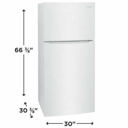 FRIGIDAIRE FFTR1814WW Frigidaire 18.3 Cu. Ft. Top Freezer Refrigerator