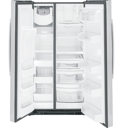 GE APPLIANCES PSE25KYHFS GE Profile Series Energy Star 25.3 Cu. Ft. Side-by-side REFR...