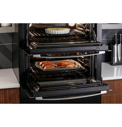 GE APPLIANCES PTS9200SNSS GE Profile 30"" Smart Built-in Twin Flex Convection Wall Oven