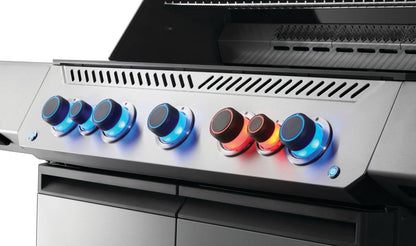 NAPOLEON BBQ P665VRSIBPSS Prestige 665 Rsib With Infrared Side and Rear Burner , Propane, STA...