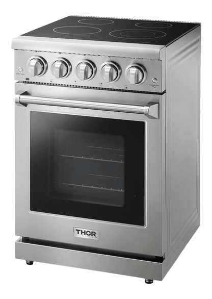 THOR KITCHEN HRE2401 Thor Kitchen 24 Inch Professional Electric Range