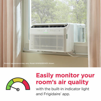 FRIGIDAIRE GHWQ085WD1 Frigidaire Gallery 8,000 BTU U-shape Window Room Air Conditioner WI...