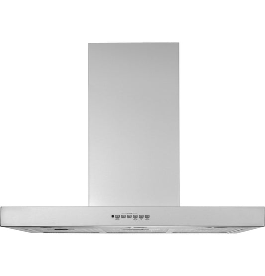 GE APPLIANCES UVW8361SLSS GE Appliances 36"" Designer Wall Mount Hood W/ Dimmable LED Lighting