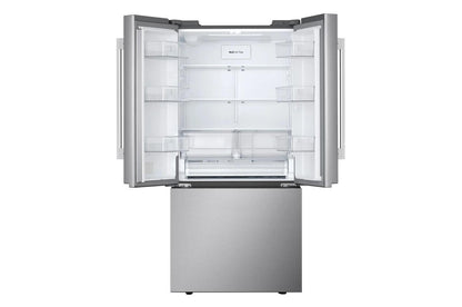 LG LF25H6200S 25 CU.FT. 3-door French Door Refrigerator With New Hybrid Handle DE...