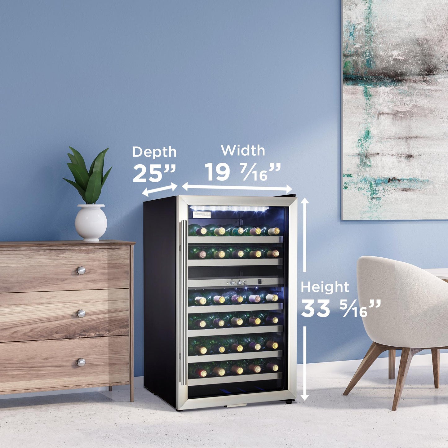 DANBY DWC114BLSDD Danby Wine Cooler | Dwc114blsdd