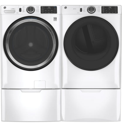 GE APPLIANCES GFD55GSSNWW Ge 7.8 Cu. Ft. Capacity Smart Front Load Gas Dryer