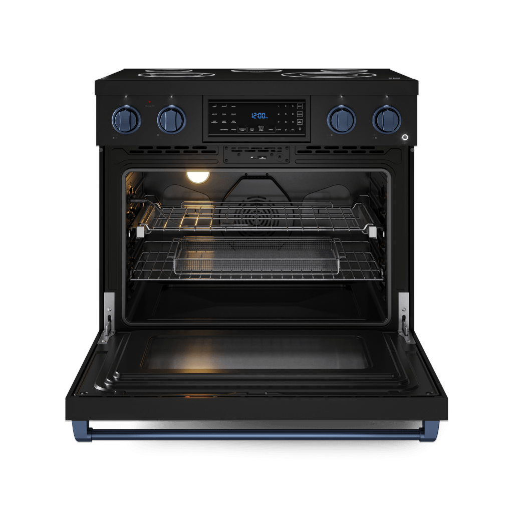 THOR KITCHEN RSE36BBLU 36 Inch Professional Electric Range With Tilt Panel Touch Control I...