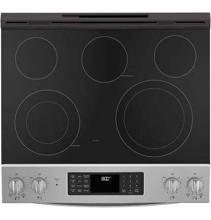 GE APPLIANCES JSS86SPSS Ge 30"" Slide-in Electric Convection Double Oven Range