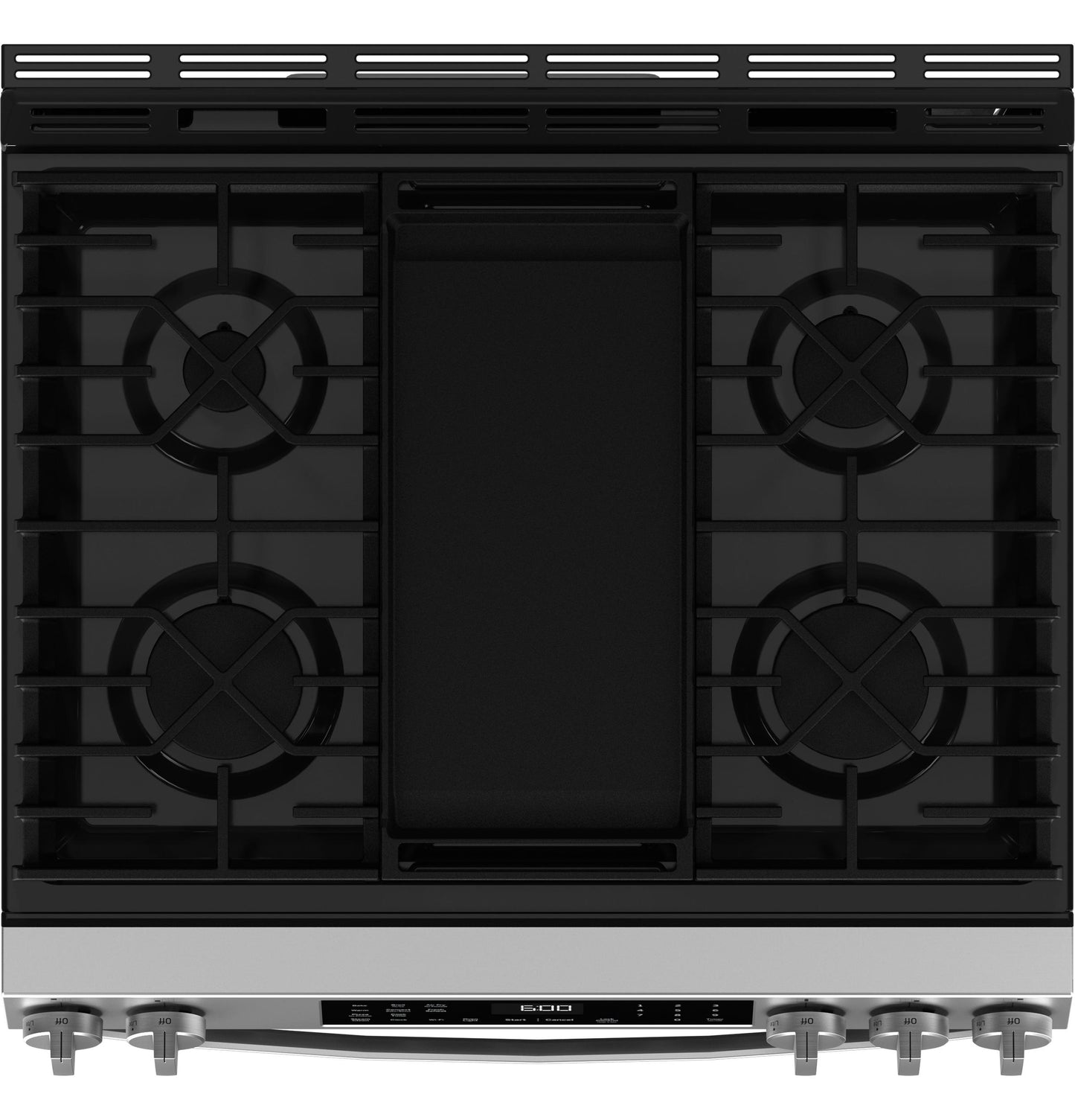 GE APPLIANCES GGS600AVFS Ge 30"" Slide-in Front-control Convection Gas Range With No PREHE...