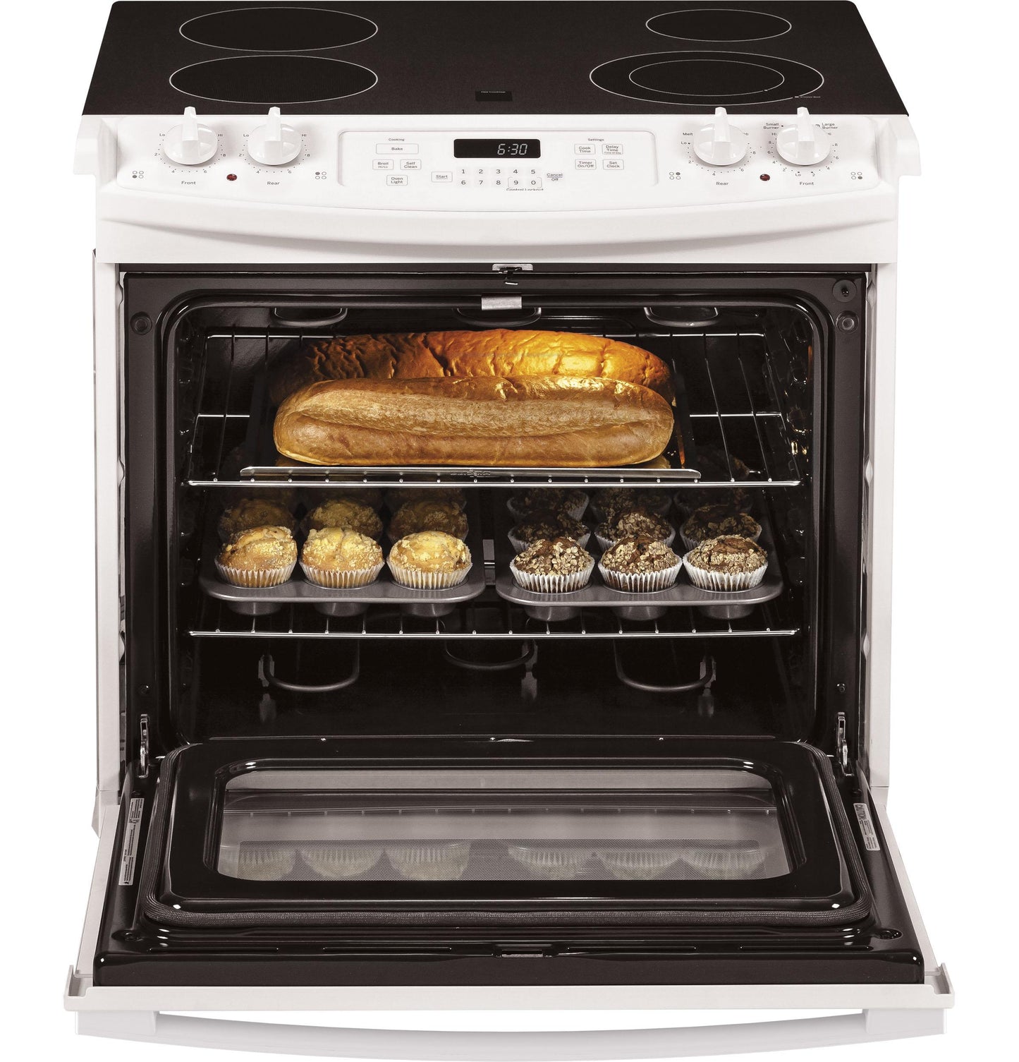 GE APPLIANCES JD630DTWW Ge 30"" Drop-in Electric Range