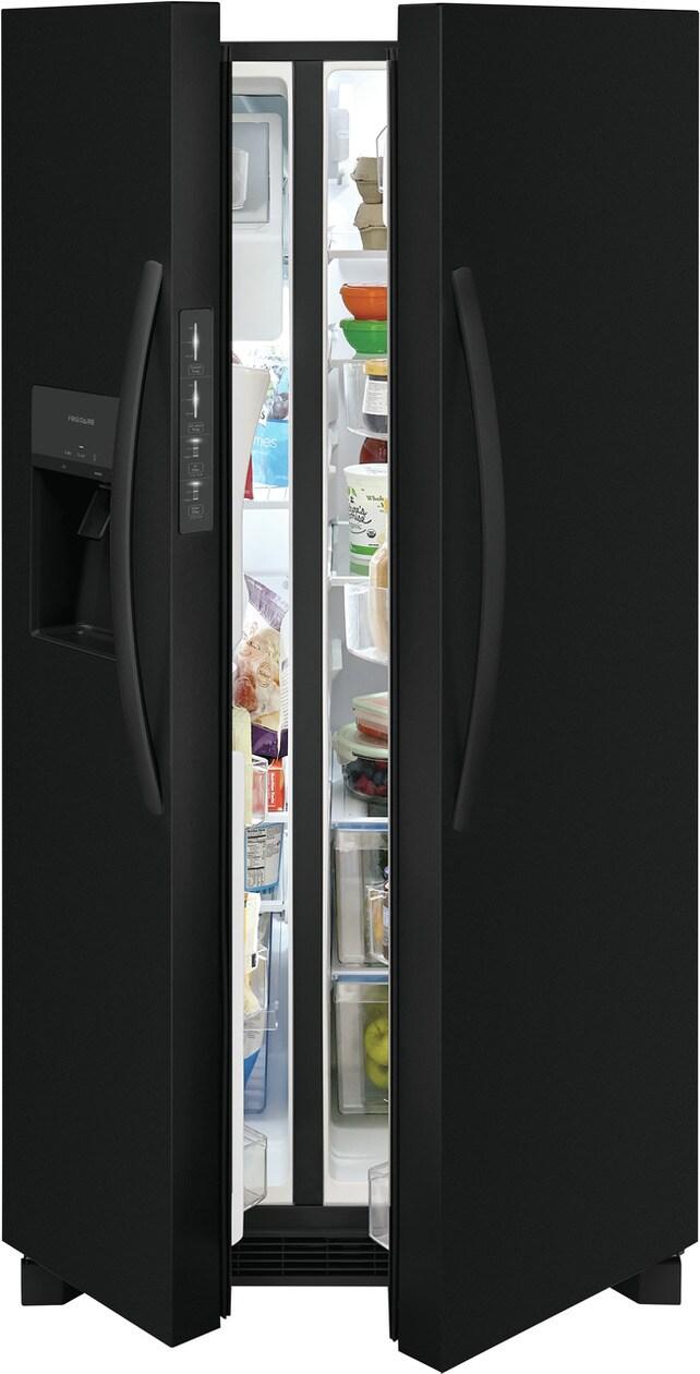 FRIGIDAIRE FRSS2623AB Frigidaire 25.6 Cu. Ft. 36'' Standard Depth Side By Side Refrigerator