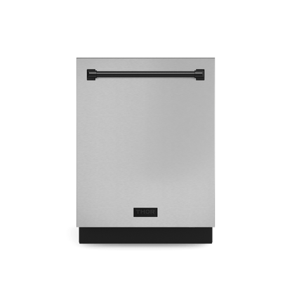 THOR KITCHEN DW24X8BA99BLK 24 Inch Dishwasher Stainless Steel/black | Gordon Ramsay Series - D...