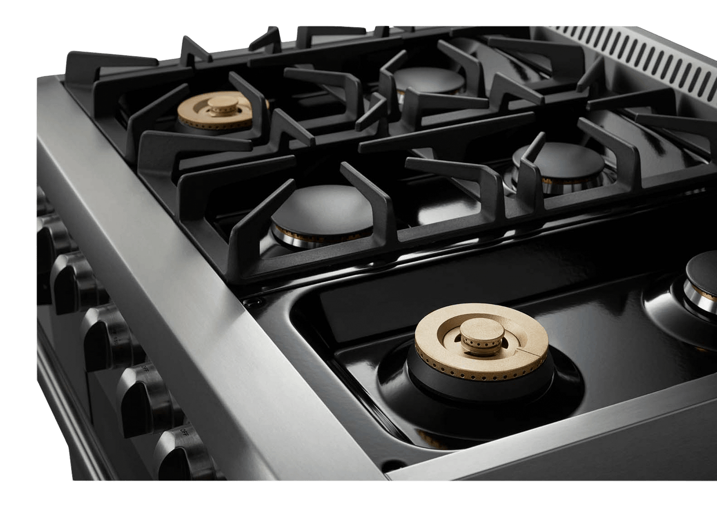 THOR KITCHEN HRG3618ULP 36 Inch Professional Gas Range In Stainless Steel - Liquid Propane