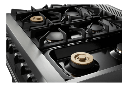 THOR KITCHEN HRG3618ULP 36 Inch Professional Gas Range In Stainless Steel - Liquid Propane