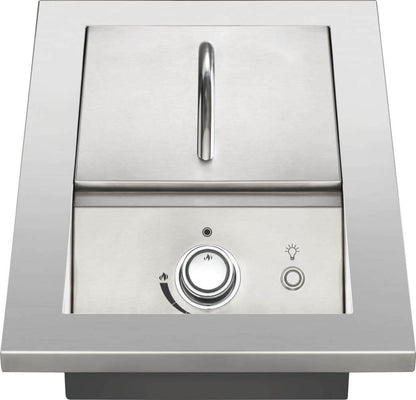 NAPOLEON BBQ BIB10RTNSS Built-in 700 Series Single Range Top Burner With Stainless Steel CO...