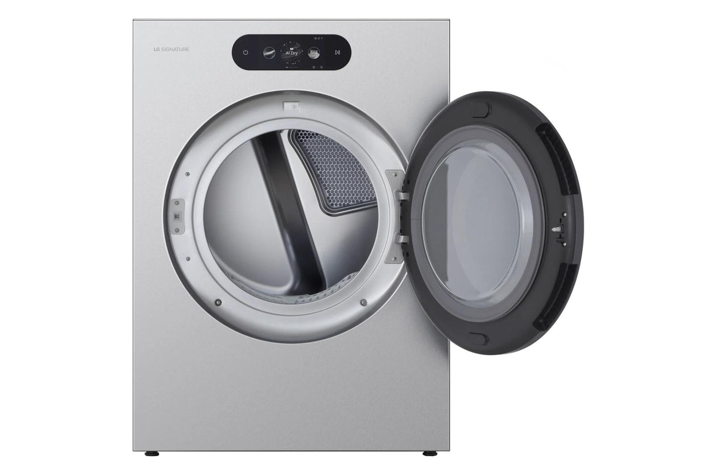 LG DLGX9901S LG Signature 9.0 Cu. Ft. MEGA Capacity Smart Front Load Gas Dryer W...