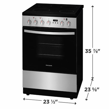 FRIGIDAIRE FCFE2425AS Frigidaire 24'' Freestanding Electric Range