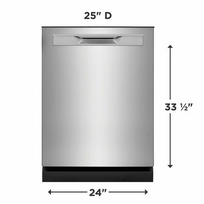 FRIGIDAIRE GDPP4515AF Frigidaire Gallery 24"" Built-in Dish Dishwasher