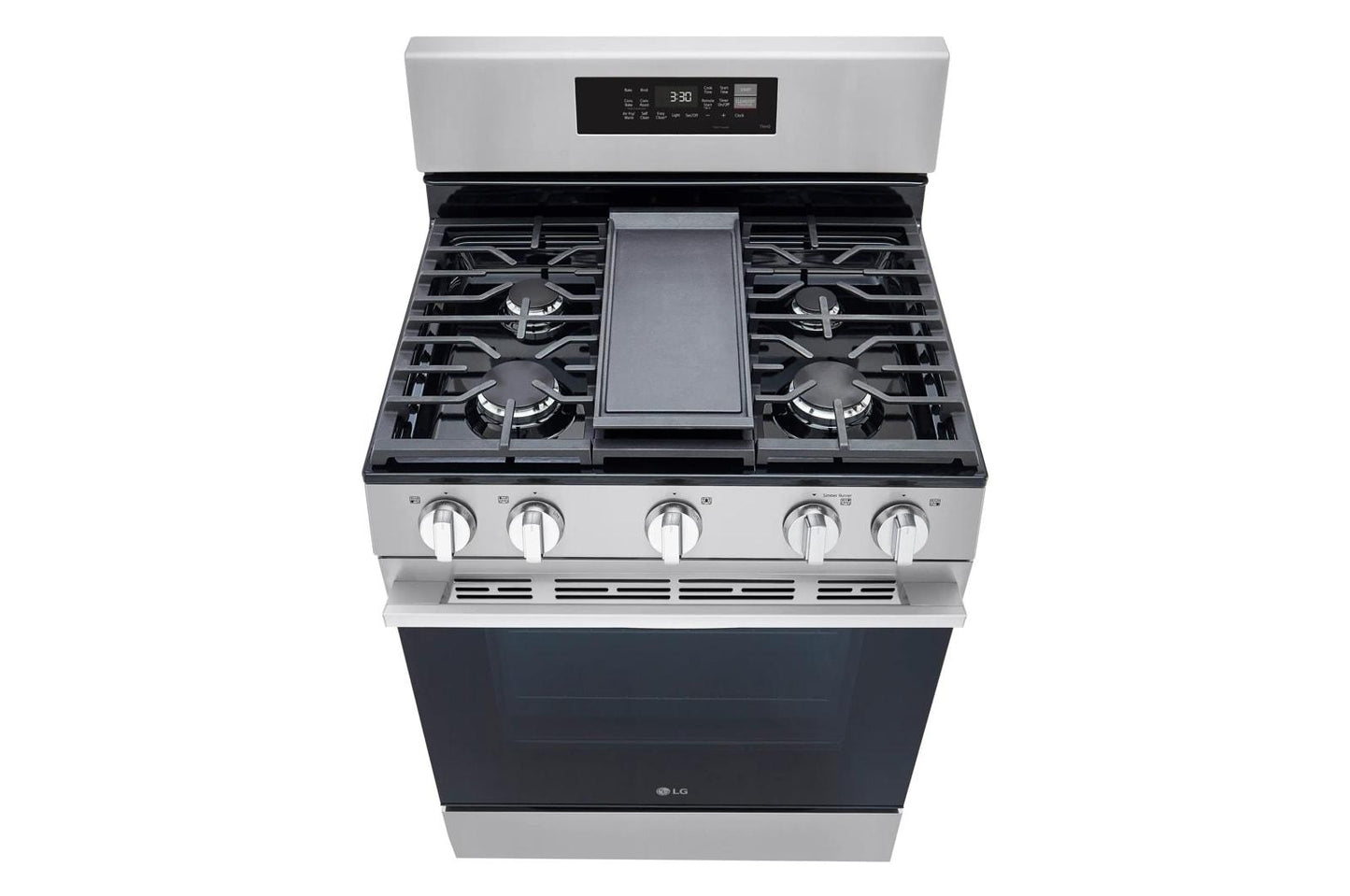 LG LRGN6323Y 6.3 Cu. Ft. Smart Wi-fi Enabled Probake Convection Gas Range WIT...