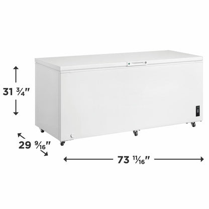 FRIGIDAIRE FFCL2042AW Frigidaire 19.8 Cu. Ft. Chest Freezer