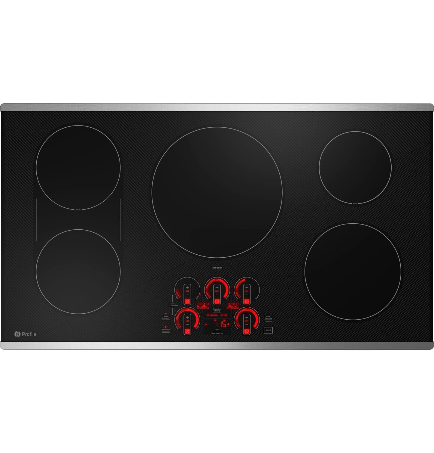 GE APPLIANCES PHP9036STSS GE Profile 36"" Built-in Touch Control Induction Cooktop