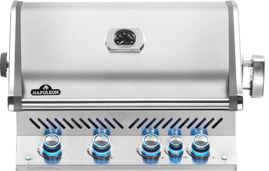 NAPOLEON BBQ BIPRO500RBNSS3 Built-in Prestige Pro 500 Rb Infrared Rear Burner Stainless Steel , ...