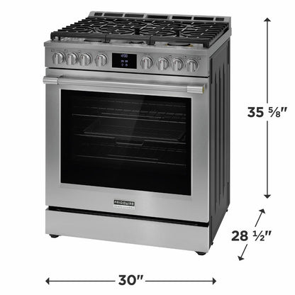 FRIGIDAIRE PCFG3080AF Frigidaire Professional 30"" Gas Range With No Preheat and Air Fry