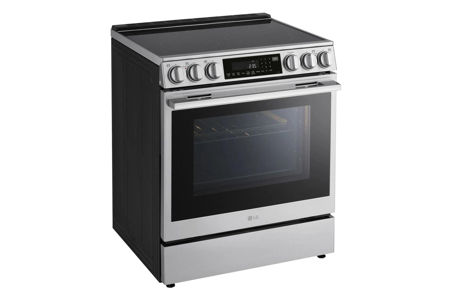 LG LSEL6337XE 6.3 Cu. Ft. Smart Electric Slide-in Range With Instaview, PROBAK...