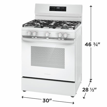 FRIGIDAIRE FCRG3062AW Frigidaire 30"" Gas Range With Quick Boil