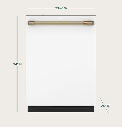 CAFE CDT888P4VW2 Cafe Customfit Energy Star Stainless Interior Smart DISHW...
