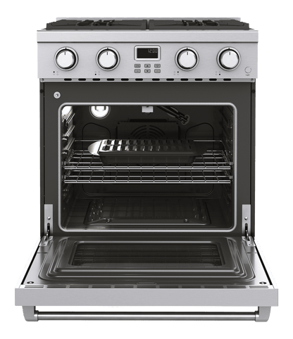 THOR KITCHEN ARG30LP 30 Inch Contemporary Professional Gas Range In Stainless Steel - LI...