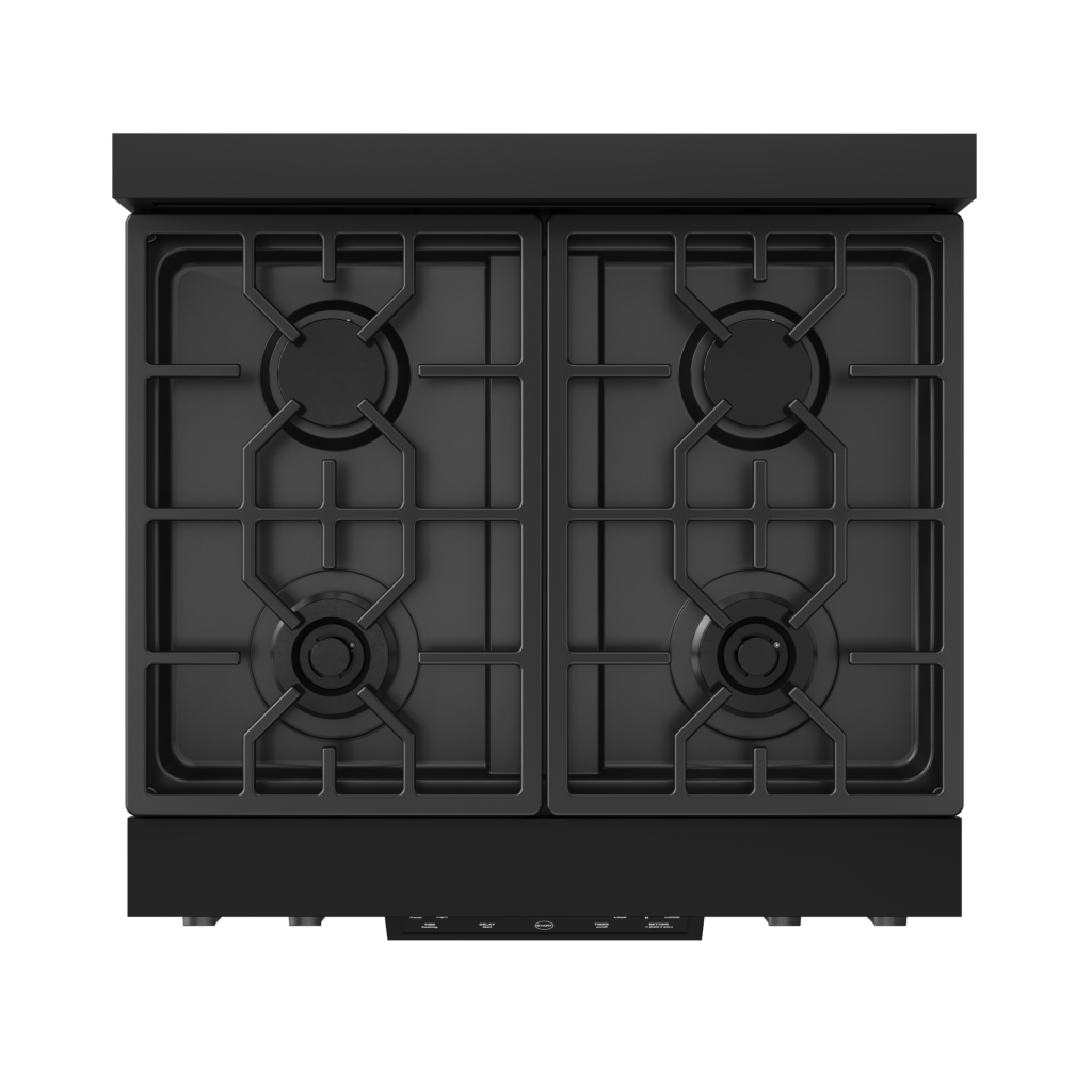 THOR KITCHEN RSG30BLP 30 Inch Professional Lp Range With Tilt Panel Touch Control In BLAC...