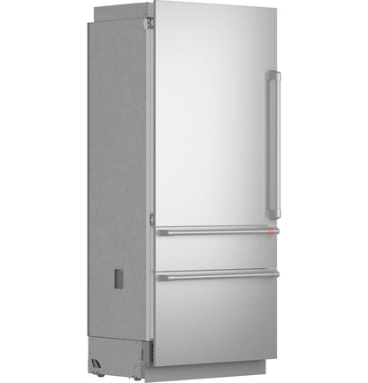 CAFE CIC36LP2VS1 Cafe Cafe 36"" Integrated Bottom-freezer Refrigerator
