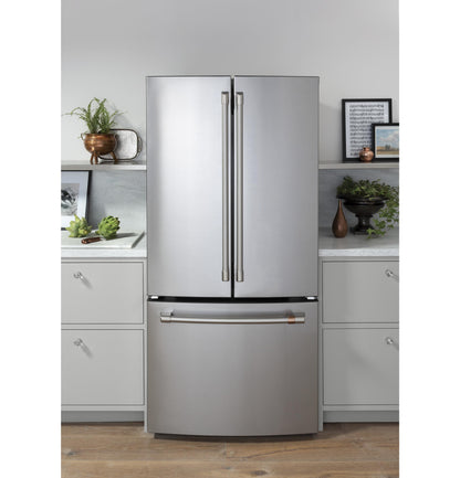 CAFE CWE19SP2NS1 Cafe Energy Star  18.6 Cu. Ft. Counter-depth French-door R...
