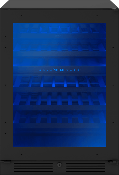 ZEPHYR PRW24C02CPG Zephyr 24"" Panel Ready Dual Zone Wine Cooler
