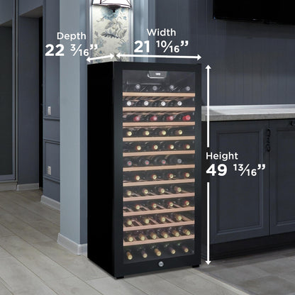 DANBY DWC94L1B Danby 94 Bottle Wine Cooler