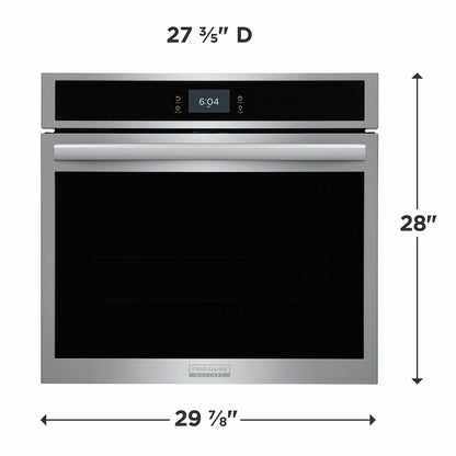 FRIGIDAIRE GCWS3067AF Frigidaire Gallery 30'' Single Electric Wall Oven With Total CONVEC...