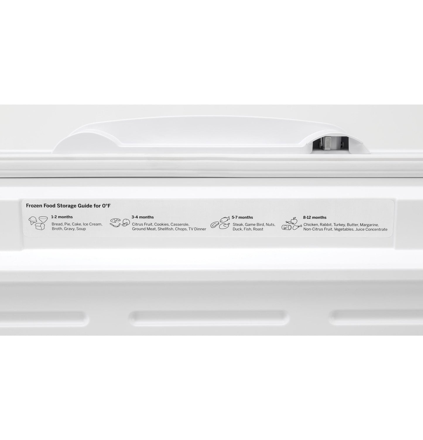 GE APPLIANCES FCM16DLWW Ge 15.7 Cu. Ft. Manual Defrost Chest Freezer