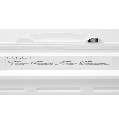 GE APPLIANCES FCM16DLWW Ge 15.7 Cu. Ft. Manual Defrost Chest Freezer