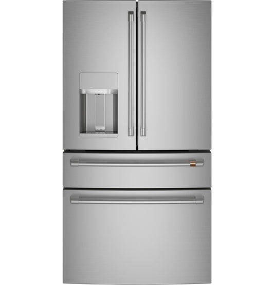 CAFE CXE22DP2PS1 Cafe Energy Star 22.3 Cu. Ft. Smart Counter-depth 4-DO...