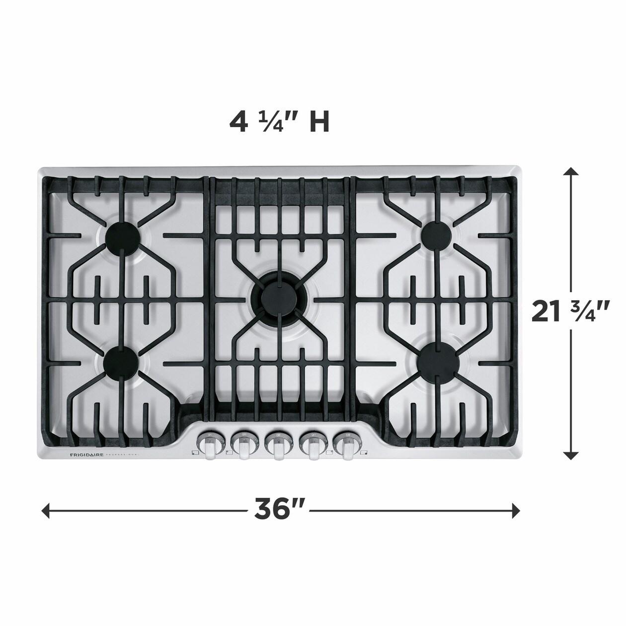 FRIGIDAIRE FPGC3677RS Frigidaire Professional 36'' Gas Cooktop With Griddle