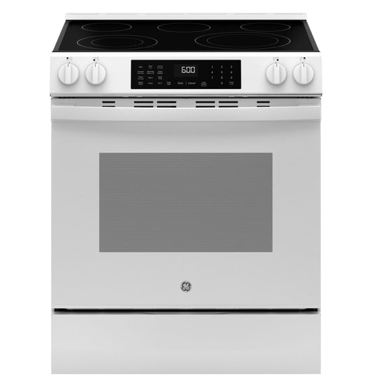 GE APPLIANCES GRS600AVWW Ge 30"" Slide-in Electric Convection Range With No Preheat Air FR...