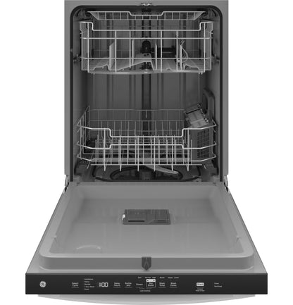 GE APPLIANCES GDT630PGRWW Ge Top Control With Plastic Interior Dishwasher With Sanitize CY...