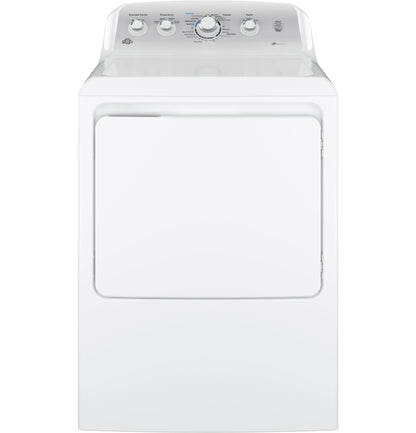 GE APPLIANCES GTD45EASJWS Ge 7.2 Cu. Ft. Capacity Aluminized Alloy Drum Electric Dryer WIT...